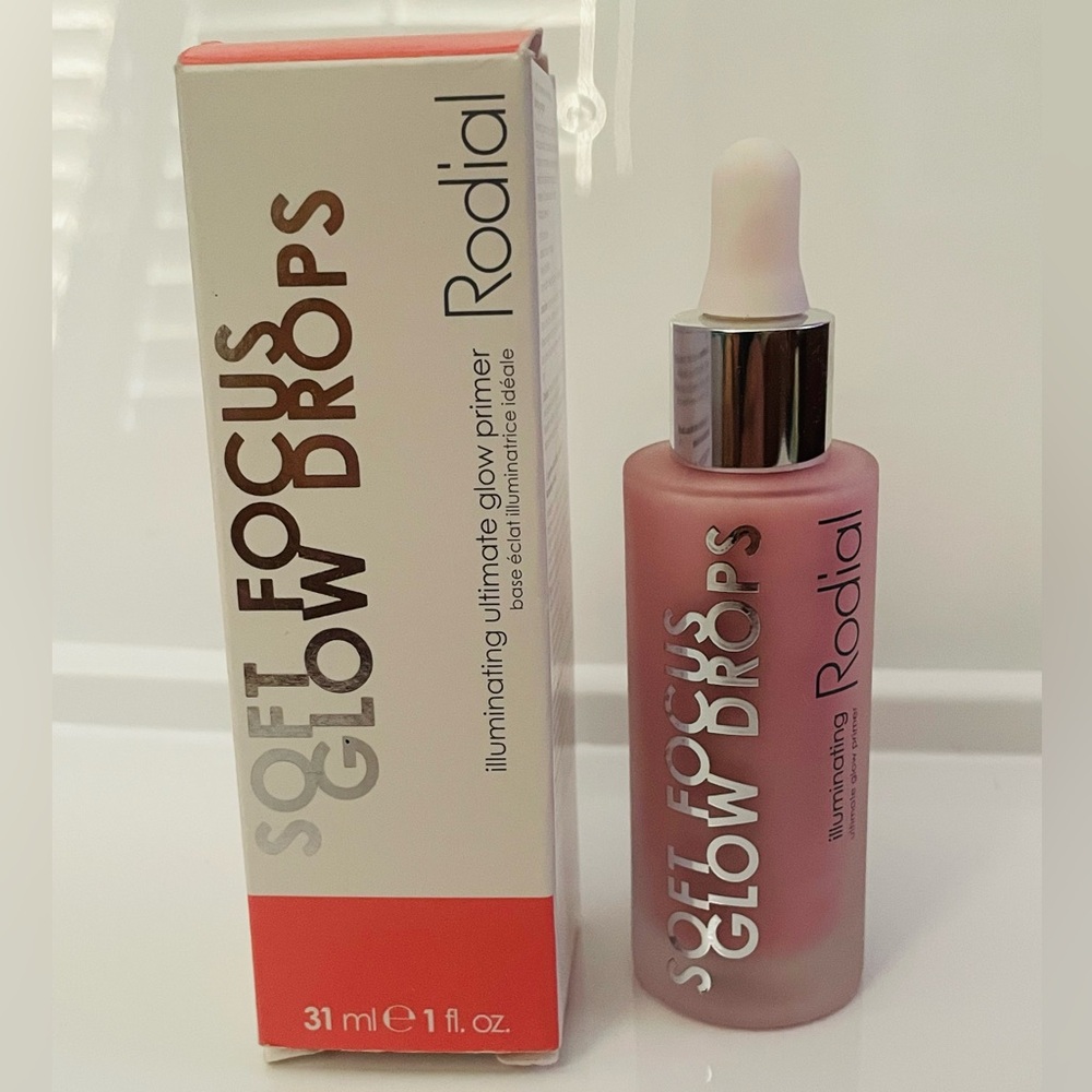 NIB Rodial Soft Focus Glow Drops - Illuminating Ultimate Glow Primer New In Box